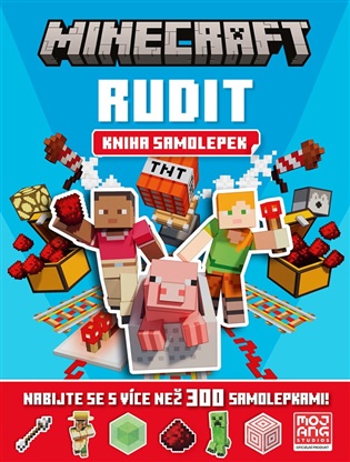 Minecraft - Rudit - Kniha samolepek