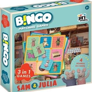 Bingo Dům myšek Sam & Julie