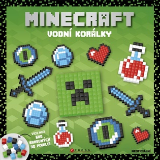 Kniha Minecraft Vodní korálky