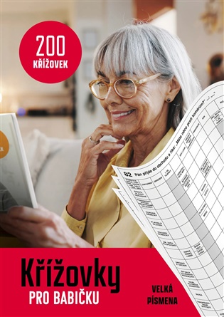 Křížovky pro babičku - velká písmena