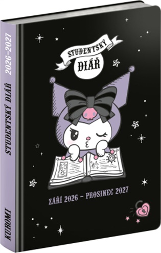 Studentský diář Kuromi (září 2026 – prosinec 2027)