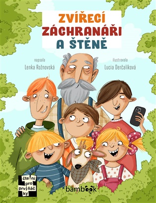 Zvířecí záchranáři a štěně