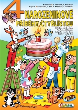 4 narozeninové příběhy Čtyřlístku koupíte na Kosmas.cz