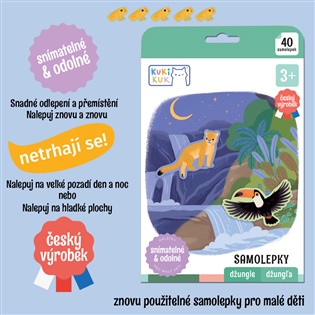 KukiKuk - Samolepky Džungle