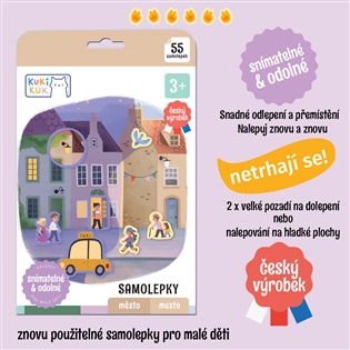KukiKuk - Samolepky Město