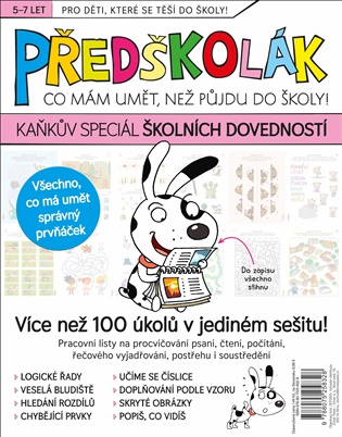 Předškolák speciál – Kaňkův speciál školních dovedností
