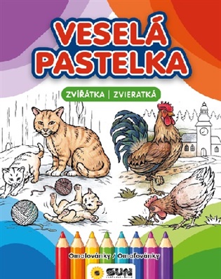 Veselá pastelka - Zvířátka