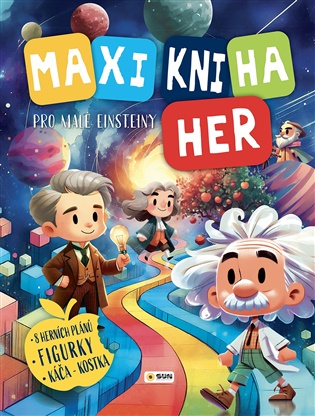 Maxi Kniha Her - Pro malé EINSTEINY - XL Kniha her