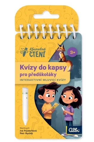 Kniha Kvízy do kapsy pro předškoláky