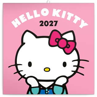 Poznámkový kalendář Hello Kitty  2027