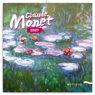Poznámkový kalendář Claude Monet 2027
