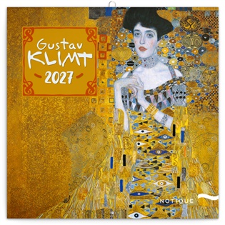 Poznámkový kalendář Gustav Klimt 2027