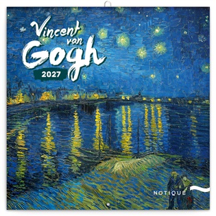Poznámkový kalendář Vincent van Gogh 2027