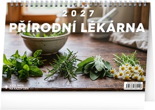 Stolní kalendář Přírodní lékárna 2027