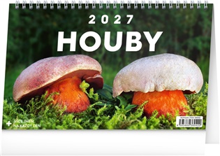 Stolní kalendář Houby 2027