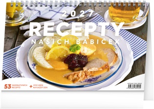 Stolní kalendář Recepty našich babiček 2027
