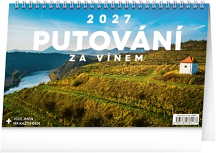 Stolní kalendář Putování za vínem 2027