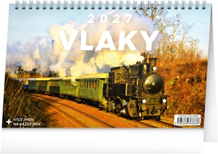 Stolní kalendář Vlaky 2027