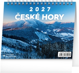 Stolní kalendář České hory 2027