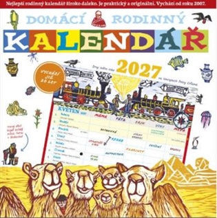 Domácí rodinný kalendář 2027
